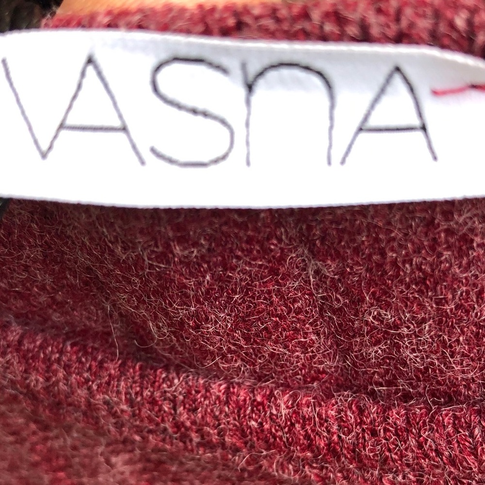 Vasna‎ Burgundy Dress Size M - Picture 7 of 11